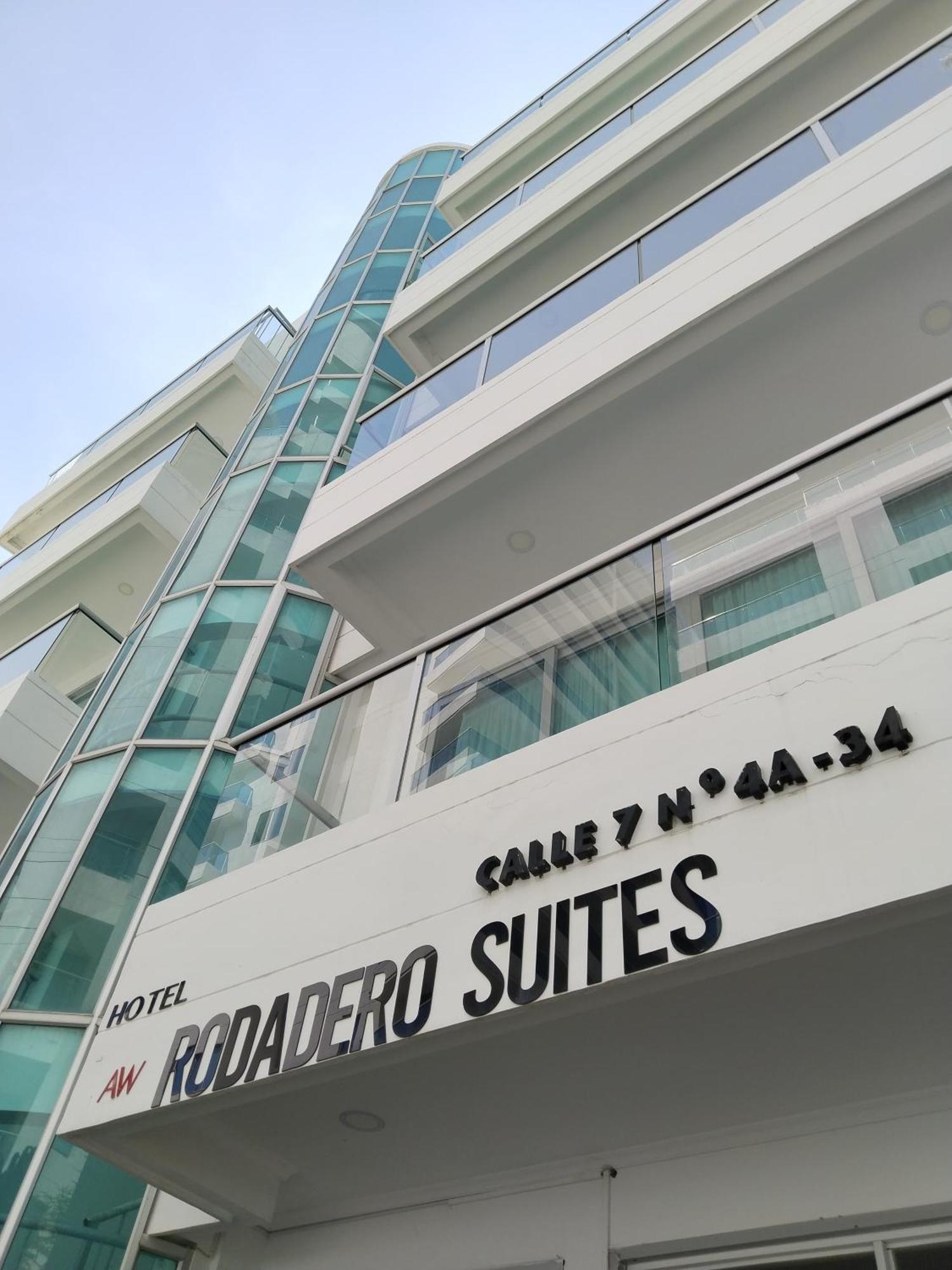 Aw Hotel Rodadero Suites Santa Marta  Buitenkant foto
